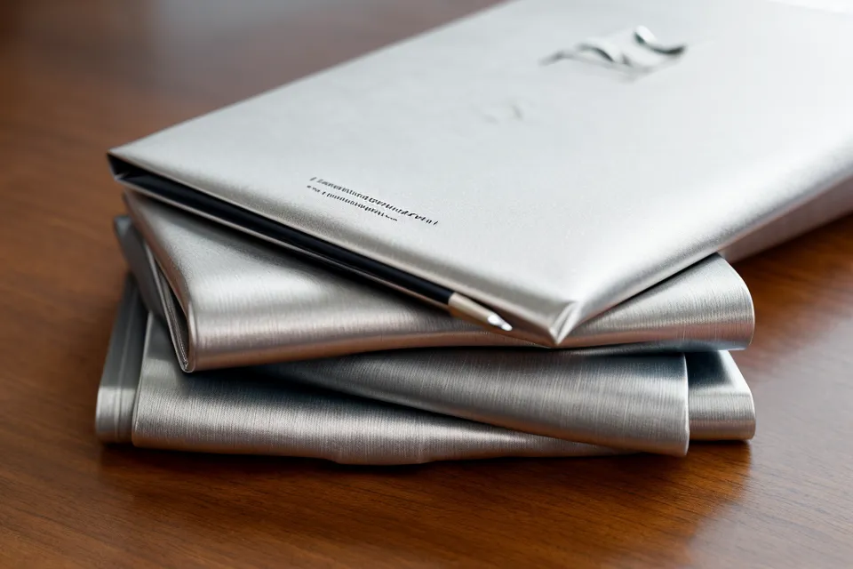 Cartas de recomendación para trámite migratorio sobre una mesa de madera