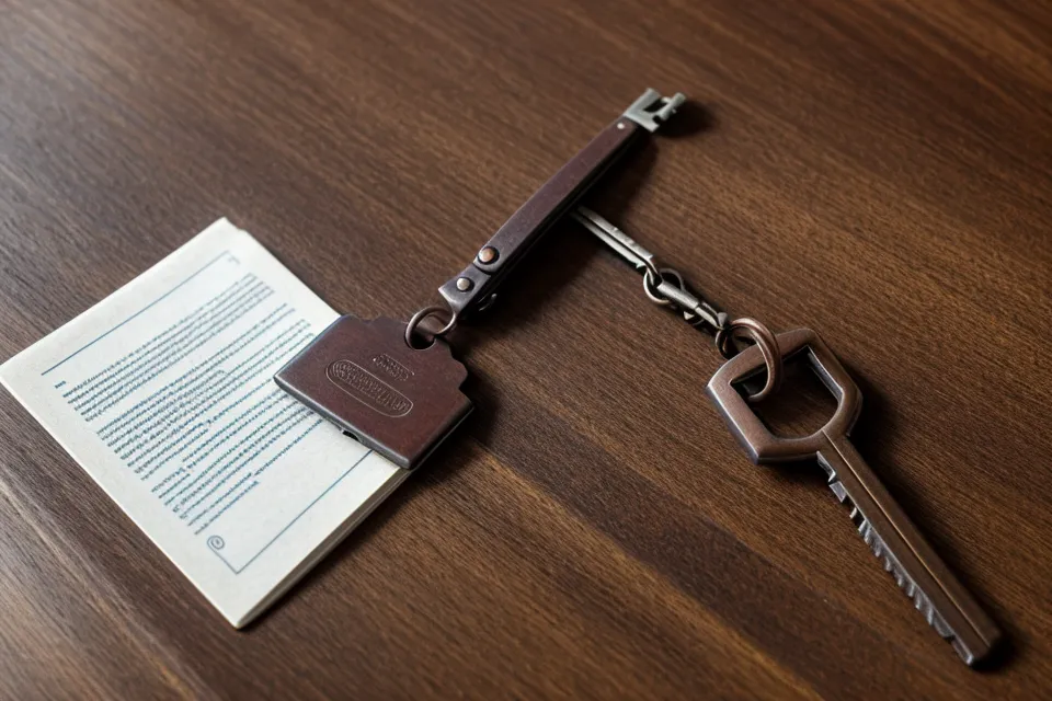 Documento Formulario I-20 necesario para la visa de estudiante F-1 sobre un escritorio