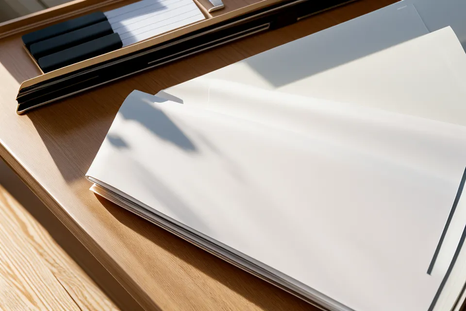 Carpeta organizada con documentos académicos y registros para la elegibilidad de la NCAA.